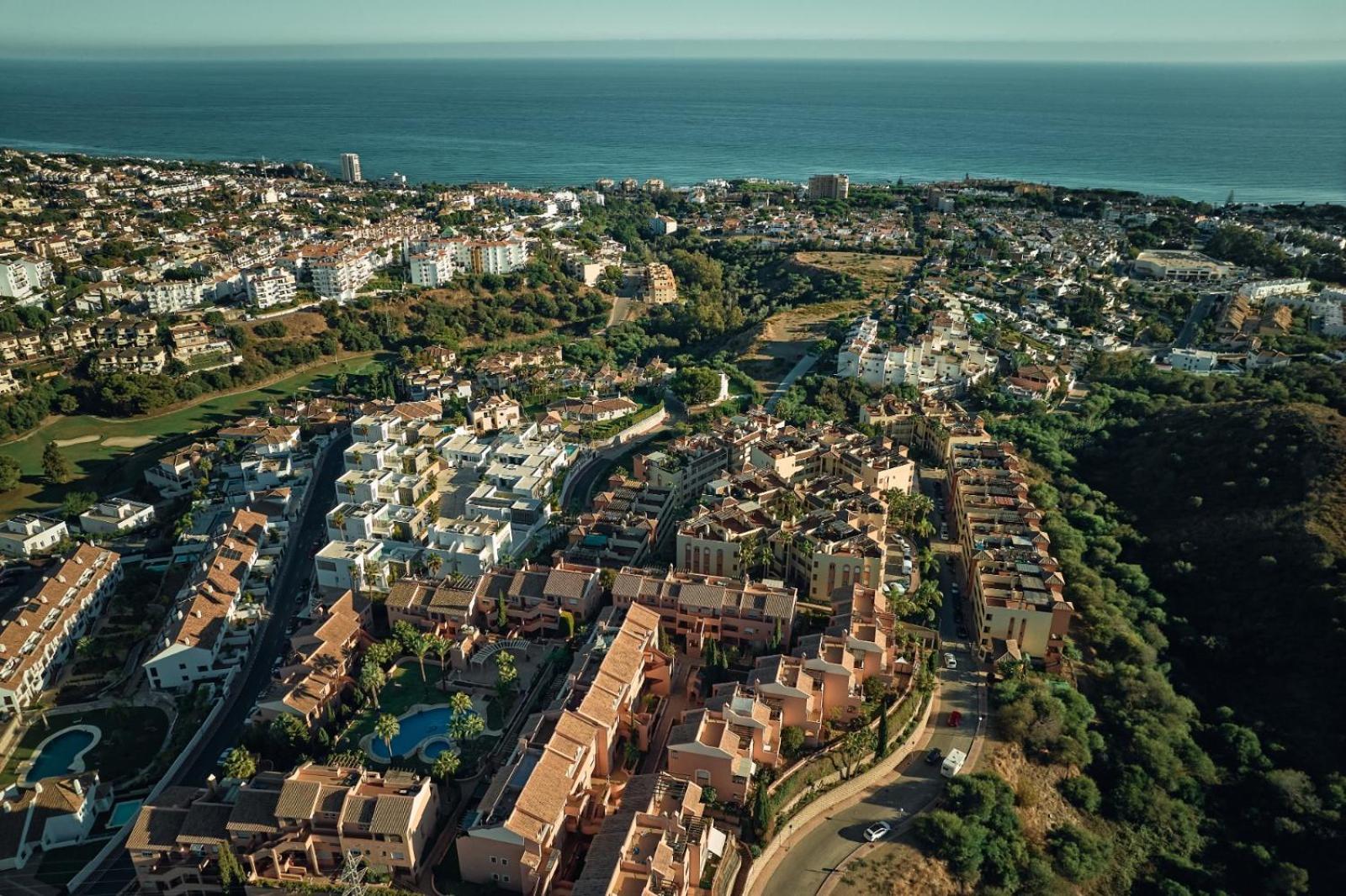 Cozy Penthouse Riviera Del Sol Apartment Malaga Luaran gambar