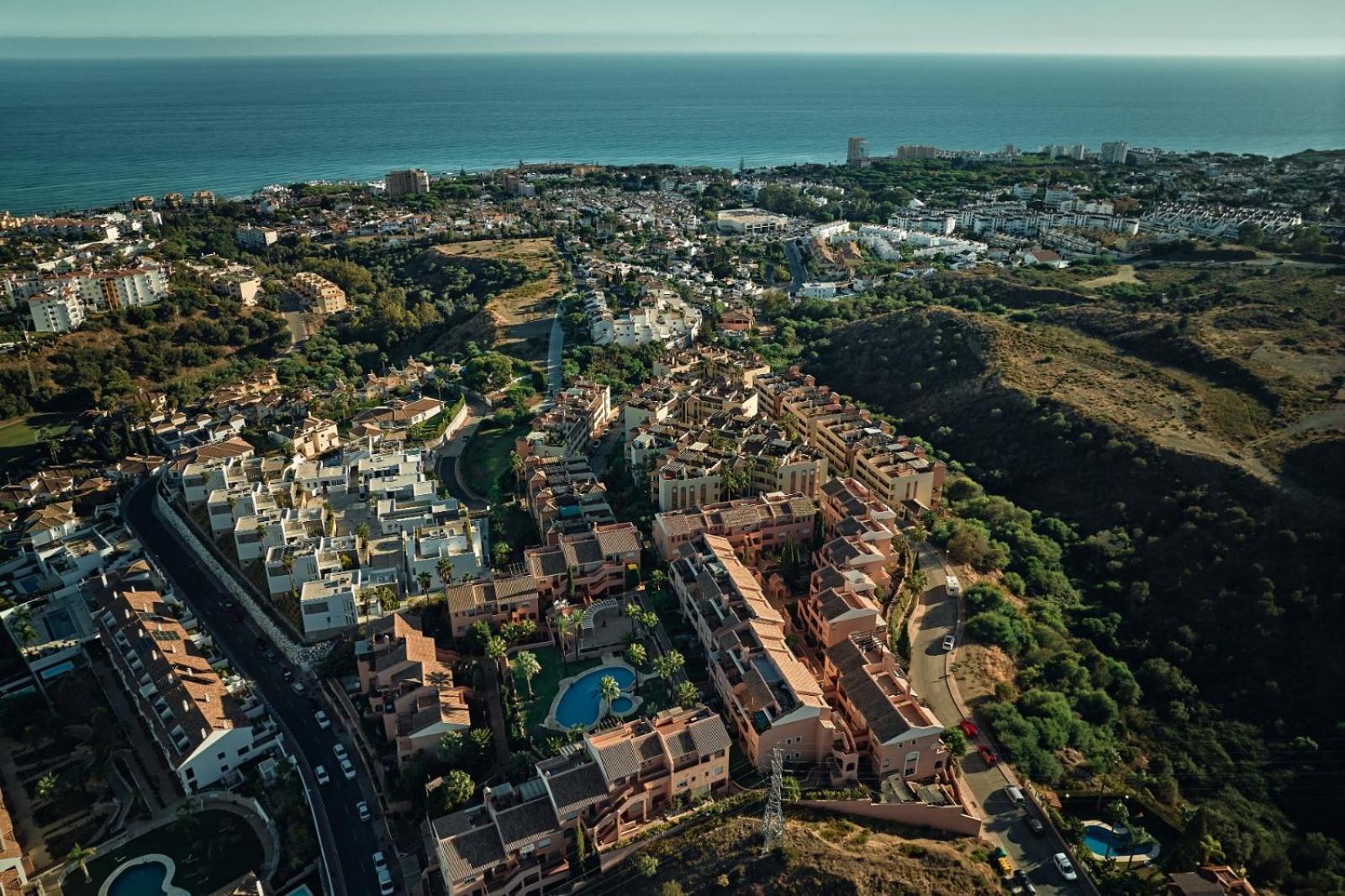 Cozy Penthouse Riviera Del Sol Apartment Malaga Luaran gambar