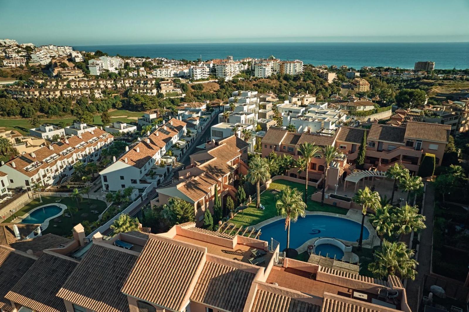Cozy Penthouse Riviera Del Sol Apartment Malaga Luaran gambar